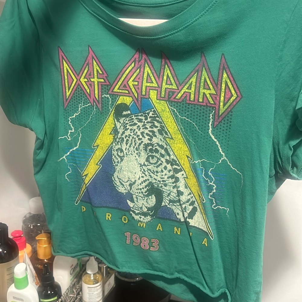 Urban Def Leppard top